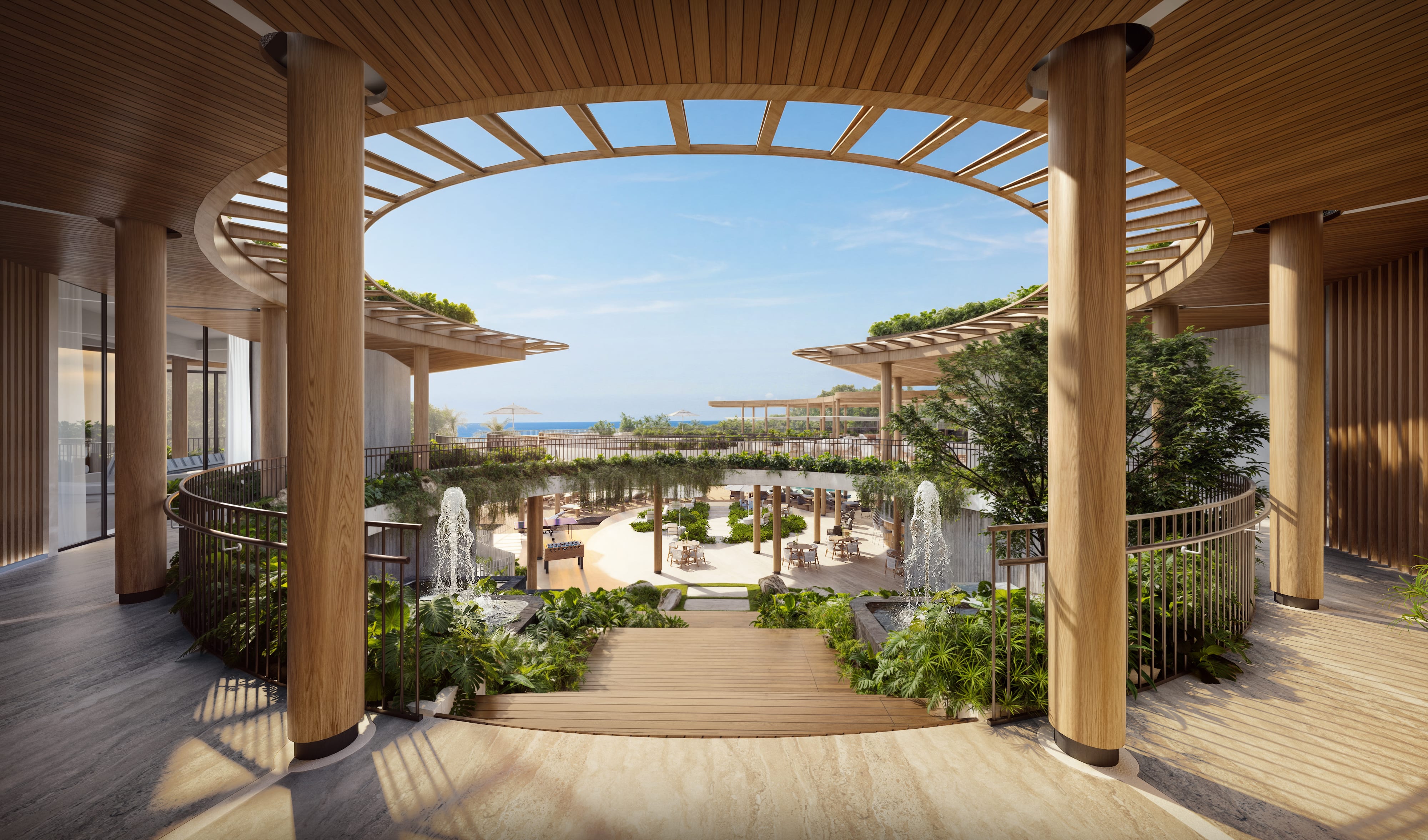Beach Club Garden