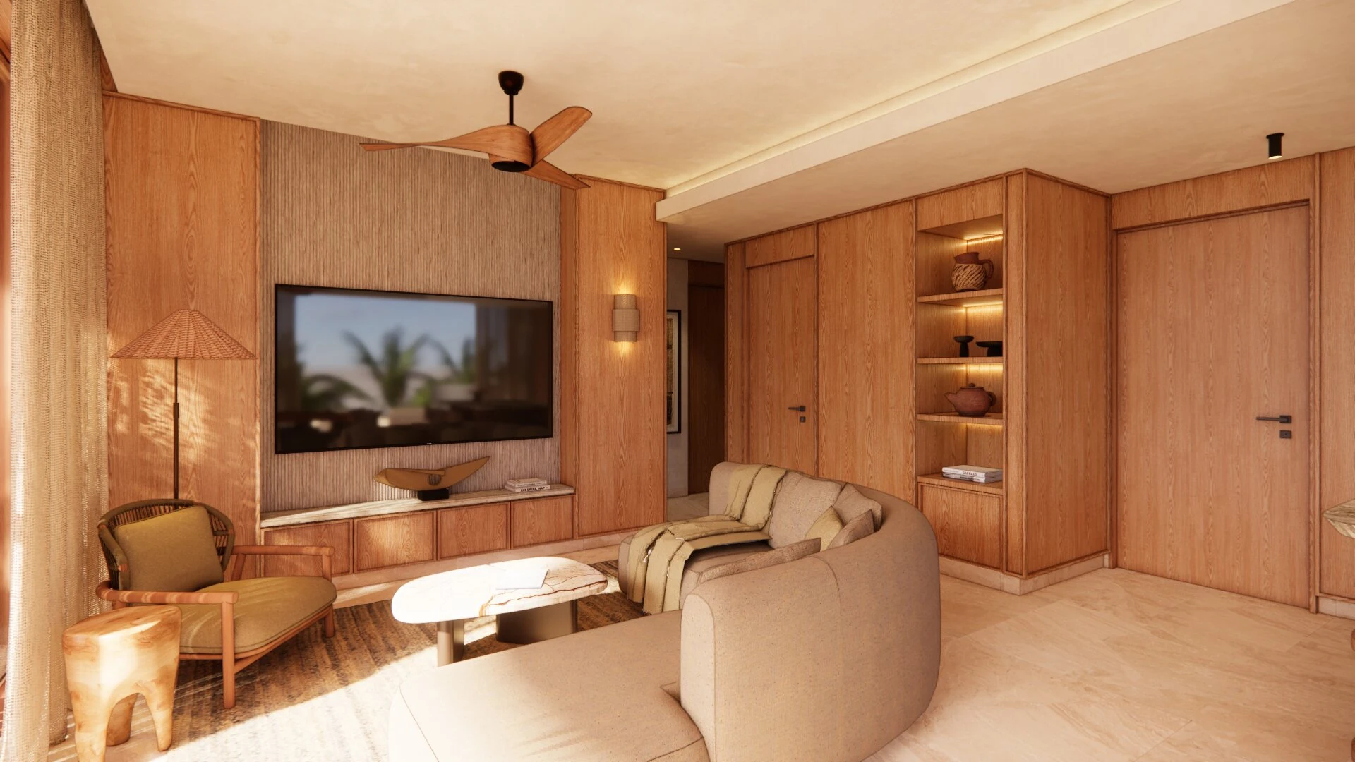 Condo D · Living Room