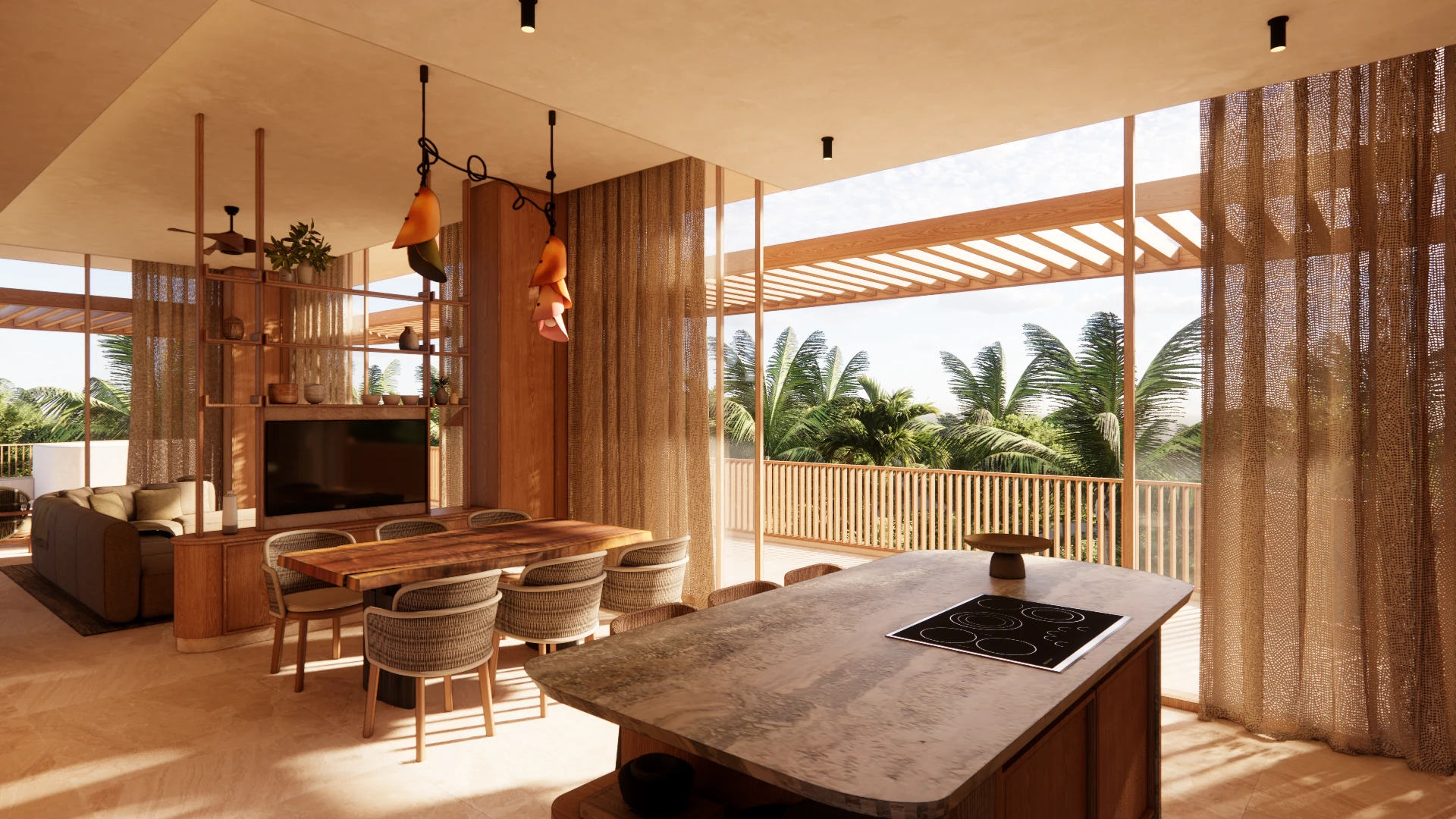 Penthouse Q · Kitchen