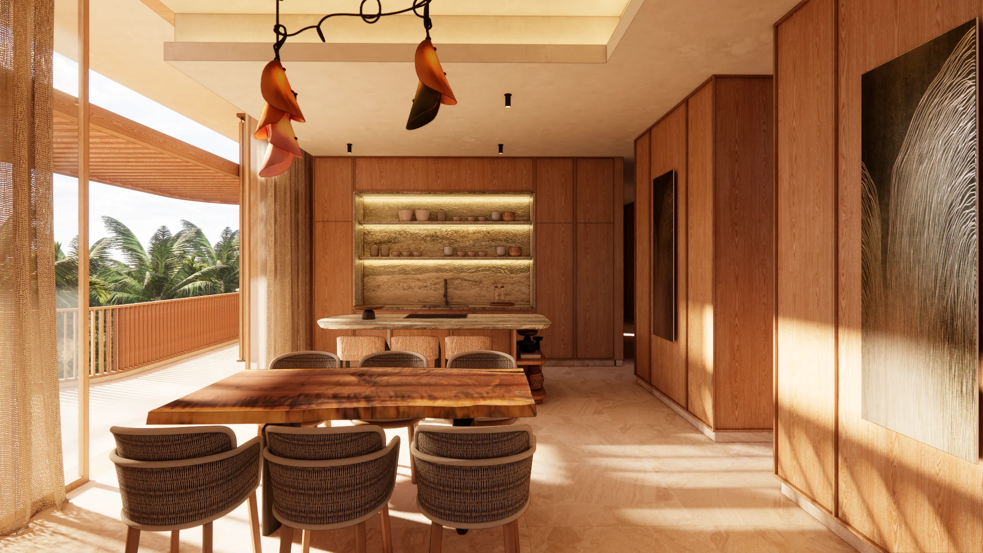 Penthouse Q · Kitchen
