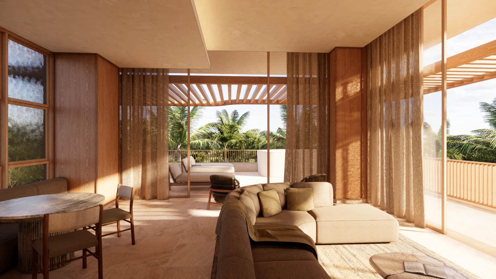 Penthouse Q · Living Room
