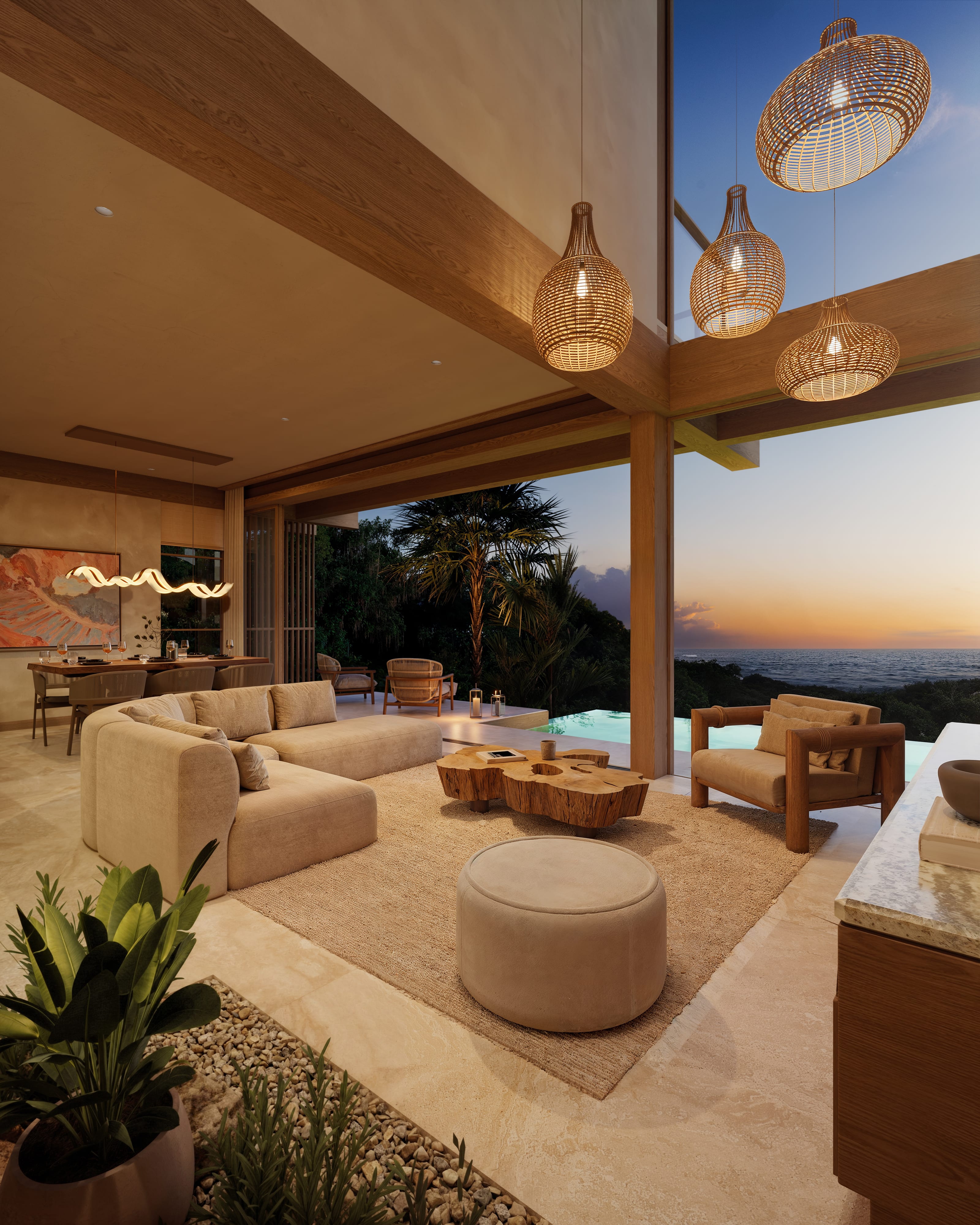 Villa Living Room